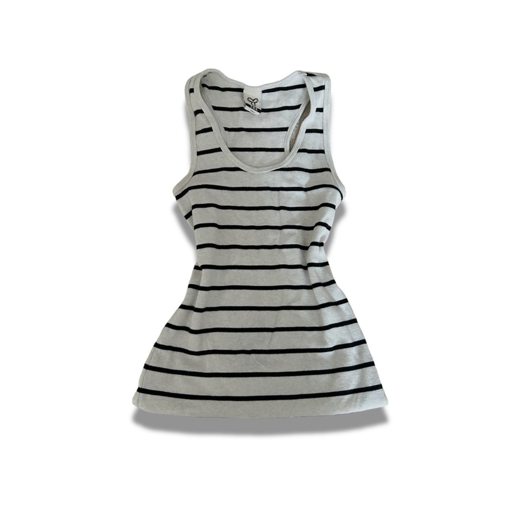 TNA Aritzia striped tank top